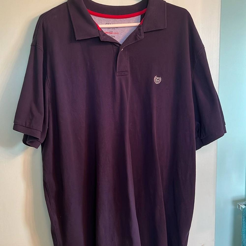Men’s Chaps Navy Blue Polo 3XB